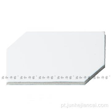 Painel de composto de alumínio - shjx -01 - branco de alto brilho